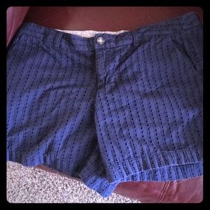 Navy shorts!